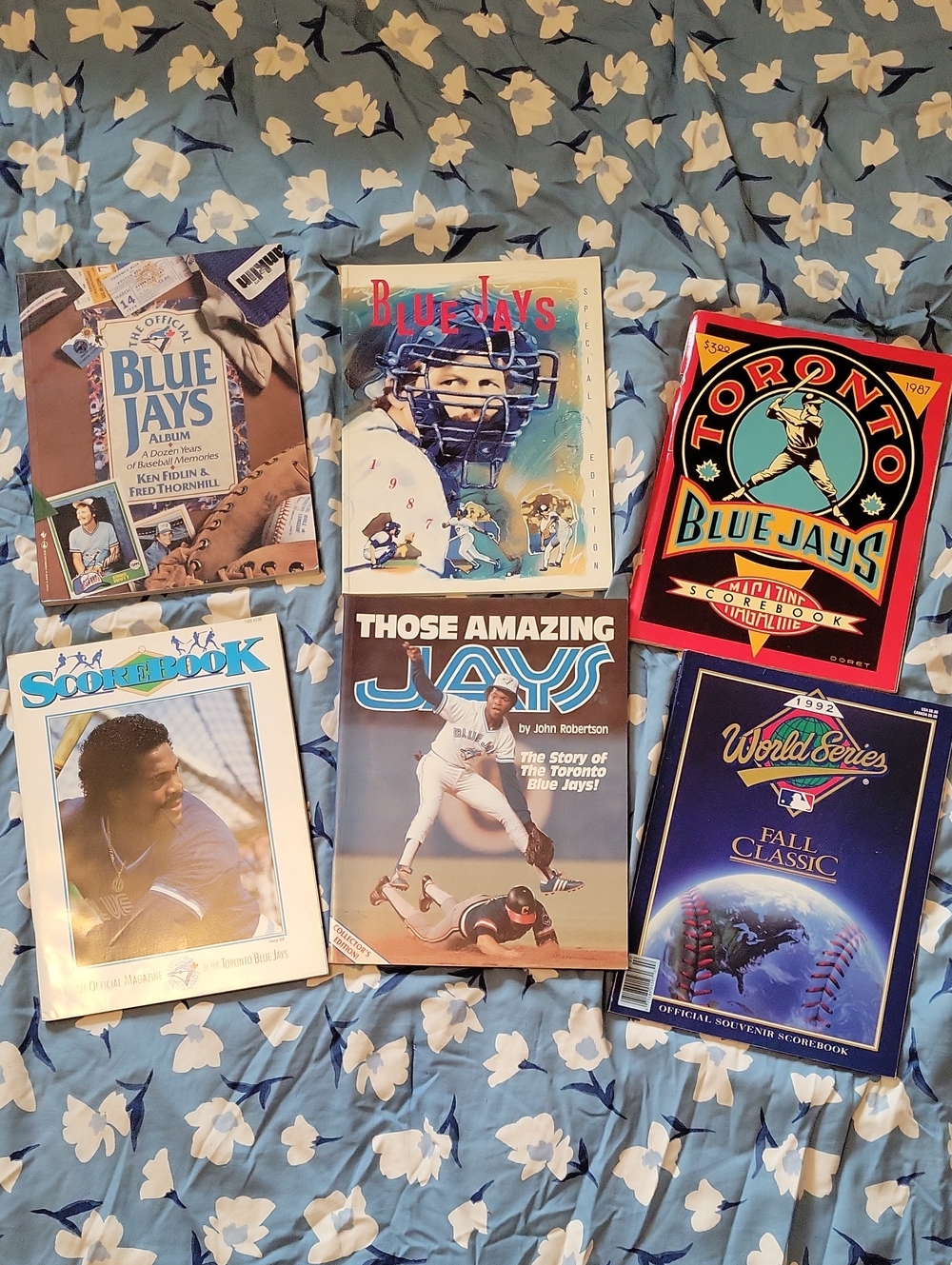 Toronto Blue Jays Collectible Scorebook & Memorabilia